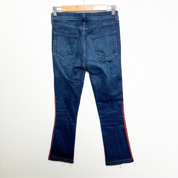 Veronica Beard Carolyn High Rise Baby Boot Cut Flare Jeans Midnight Wash size 26 - Picture 8 of 11